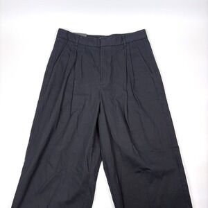 NWT Banana Republic Explorer Nouveau Pants Womens Sz 8 Black Wide Leg High Waist